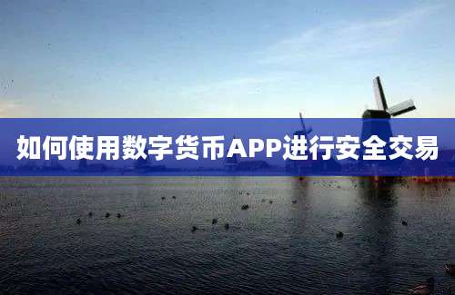 如何使用数字货币APP进行安全交易